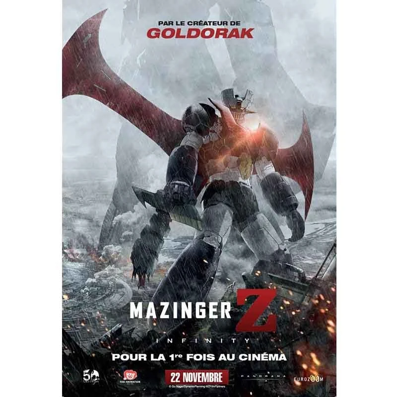 Affiche De Cinéma - Mazinger Z 1 Affiche De Cinéma - Mazinger Z