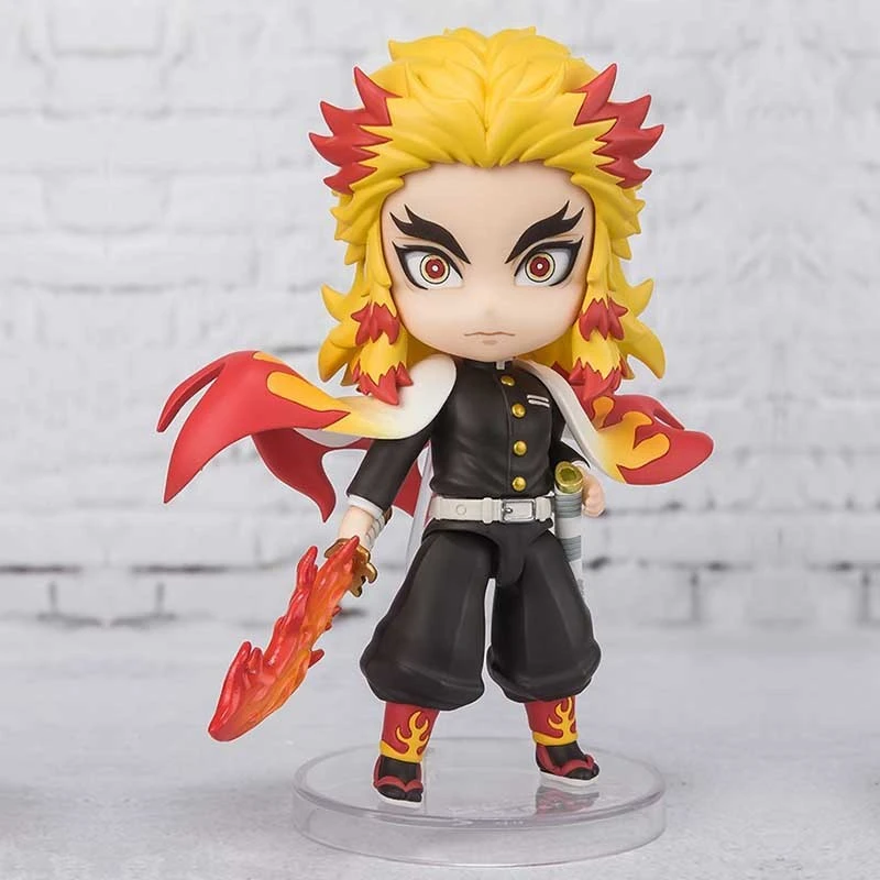 Demon Slayer - Figurine Rengoku Flame Ver - Figuarts Mini 2 Demon Slayer - Figurine Rengoku Flame Ver - Figuarts Mini – Image 2