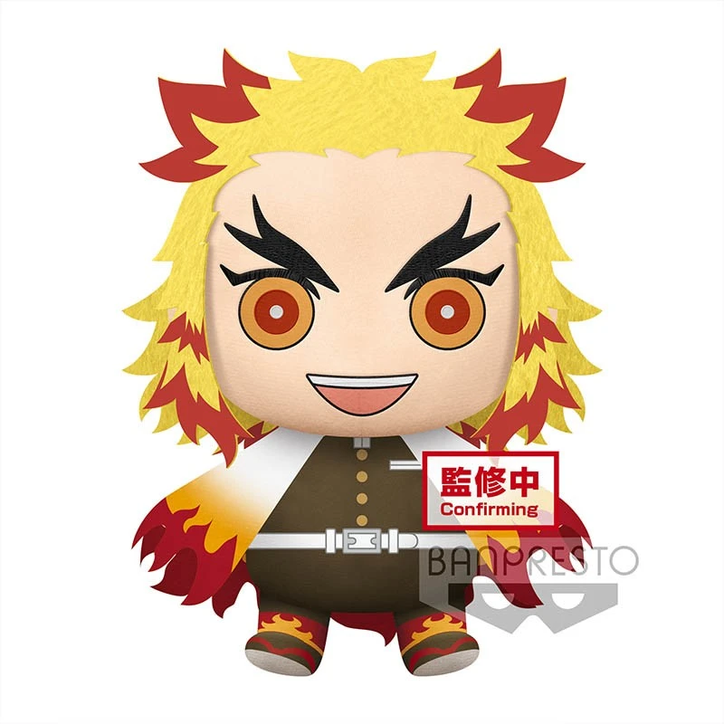 Demon Slayer - Peluche Kyojuro Rengoku - 32 Cm 1 Demon Slayer - Peluche Kyojuro Rengoku - 32 Cm