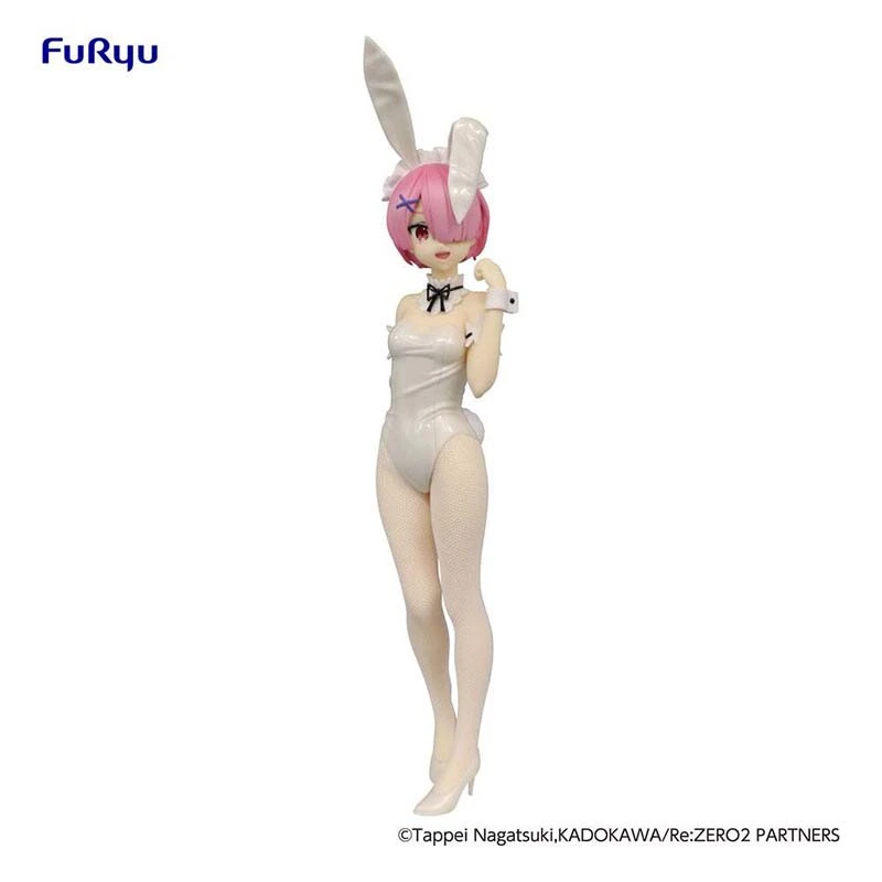 Re Zero - Figurine Ram - Bicute Bunnies White Pearl 2 Re Zero - Figurine Ram - Bicute Bunnies White Pearl – Image 2